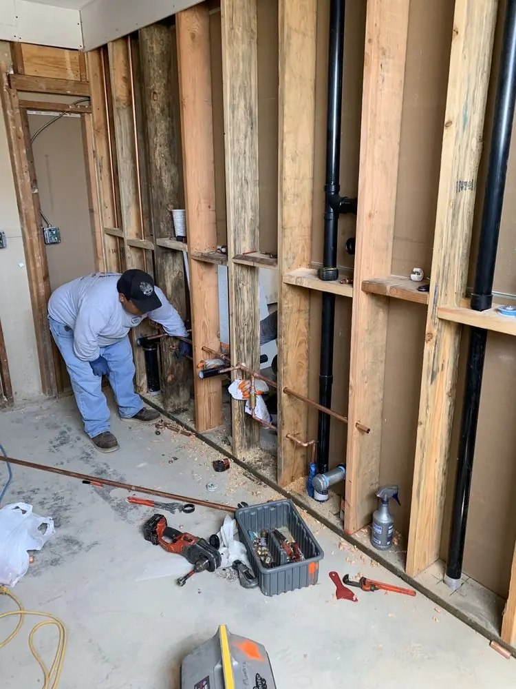 Commercial rough-in plumbing for Gas Line Repair in Brockmont